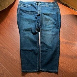Torrid denim size‎ 24S dark blue 2 pair bundle